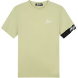 Malelions - Captain T-Shirt 2.0 - Light Green - Katoen/Elastaan