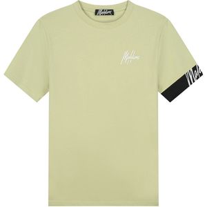 Malelions - Captain T-Shirt 2.0 - Light Green - Katoen/Elastaan