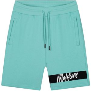 Malelions - Captain Korte Broeken - Blauw/Zwart - 100% Katoen