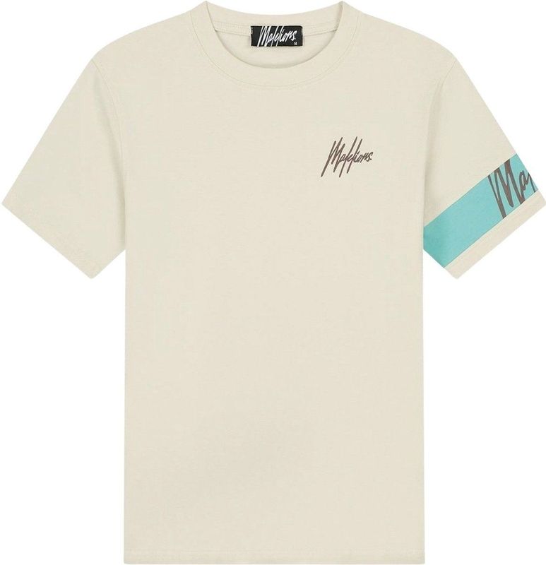 Malelions - T-shirt - Zwart - Katoen en Elastaan