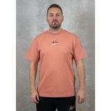 Malelions - T-shirt - Beige - Oversized Pasvorm - Katoen