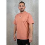 Malelions - T-shirt - Beige - Oversized Pasvorm - Katoen