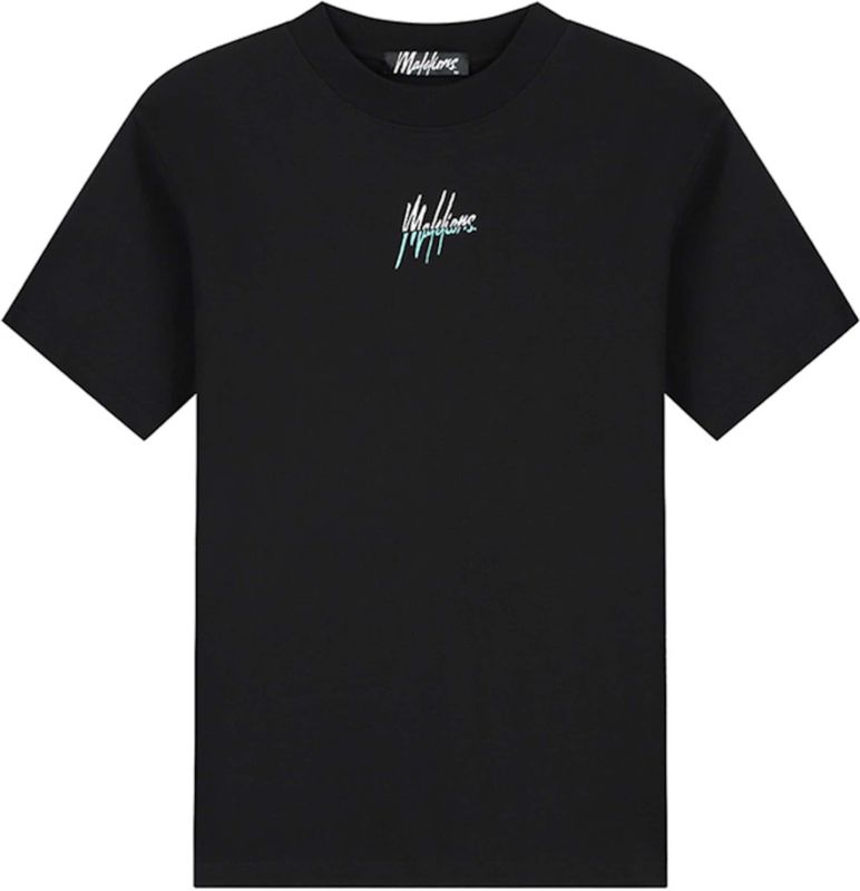 Malelions - Split T-Shirt - Black - Katoen