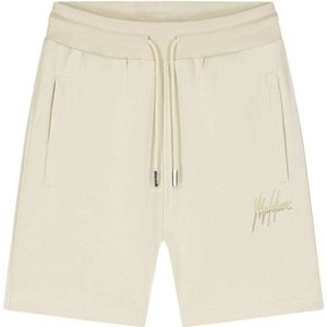 Malelions - Men Split Shorts - Beige - 100% Katoen