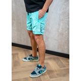 Malelions split swim short in de kleur zwart.