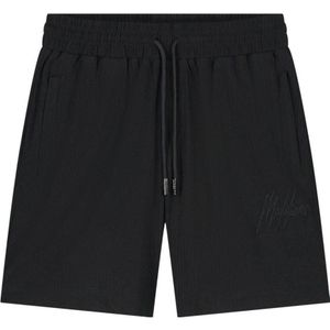 Malelions - Seersucker - Korte Broek - Zwart