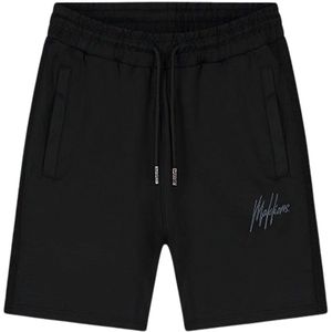 Malelions - Signature Polo - Zwart - Katoenmix