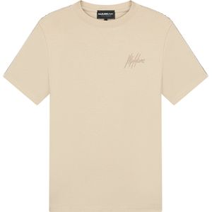 Malelions - Sport Logo T-Shirt - Zwart - Katoen/Elastane