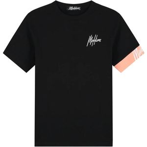 Malelions - Captain T-Shirt 2.0 - Sportshirt - Wit - Katoenmix