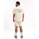Malelions - Ocean Club Shorts - Off-White - Katoenmix