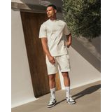 Malelions - Ocean Club Shorts - Off-White - Katoenmix