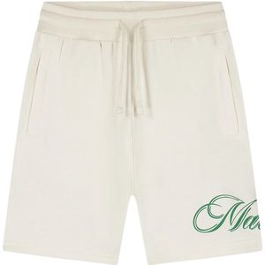 Malelions - Ocean Club Shorts - Off-White - Katoenmix