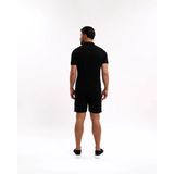 Malelions Zip Polo - Black - Katoen