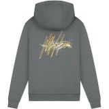 Malelions - Kids Splash Hoodie - Anthracite/Light Orange