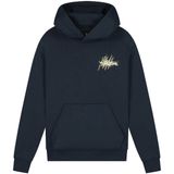 Malelions - Kids Splash Hoodie - Navy - Gevoerde Capuchon