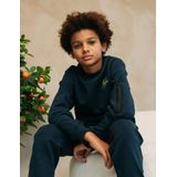 Malelions - Kids Counter Sweater - Navy/Bright Yellow