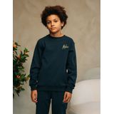 Malelions Kids Counter Sweater - Navy/Bright Yellow 4-104