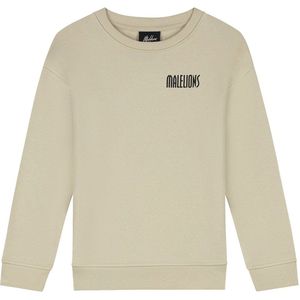 Malelions - Kids Hollywood Map - Sweater - Beige