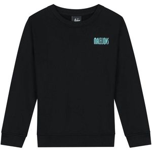 Malelions Kids Hollywood Map Sweater - Black 4-104