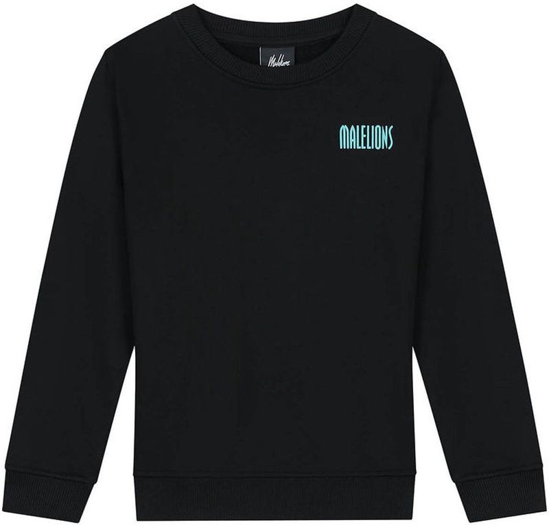 Malelions Kids Hollywood Map Sweater - Black 4-104