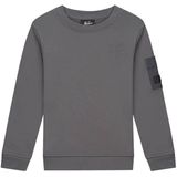 Malelions Kids Nylon Pocket Sweater - Anthracite 4-104