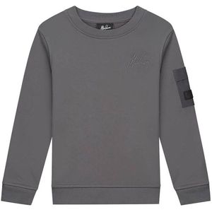 Malelions Kids Nylon Pocket Sweater - Anthracite 4-104