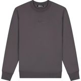 Malelions - Striped Signature Sweater - Mulch Brown - Sweater