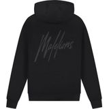 Malelions - Striped Signature Hoodie - Zwart