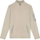 Malelions - Fleece Half Zip Sweater - Sand