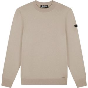 Malelions - Knitted Crewneck - Sand - Gebreide Trui