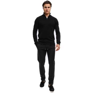 Malelions trui fijn gebreid zwart