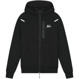 Malelions - Sport Counter Zip Hoodie - Zwart