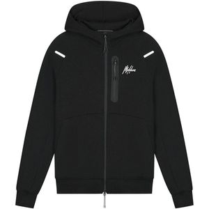 Malelions - Sport Counter Zip Hoodie - Zwart