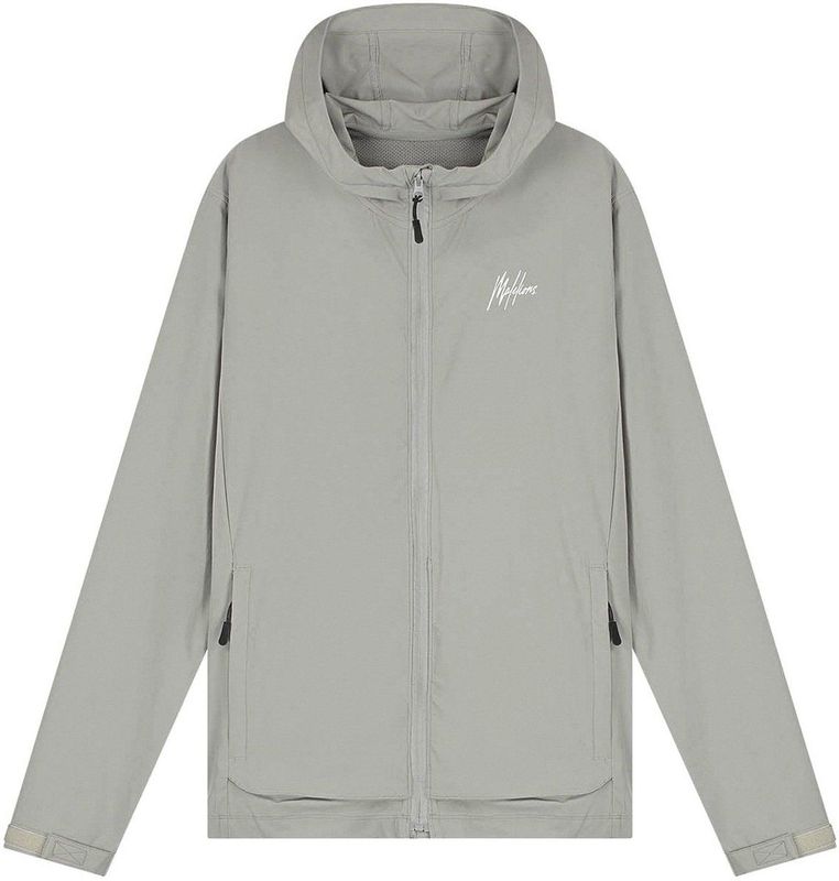 Malelions - Sport Running Jacket - Lichtgrijs - Tussenjas