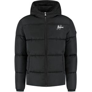 Malelions - Sport Ace Puffer Jacket - Zwart - Winterjas