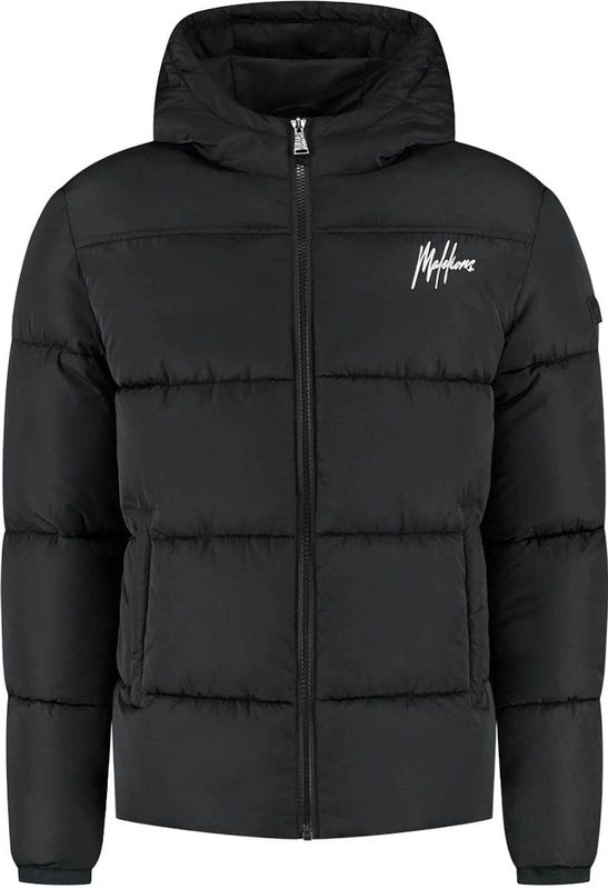 Malelions - Sport Ace Puffer Jacket - Zwart - Winterjas