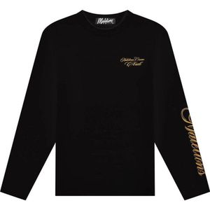 Malelions - Ocean Longsleeve T-Shirt - Zwart