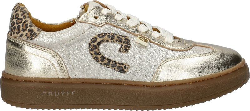 CRUYFF JUNIOR Fuerza Sneakers - Leren - Goud