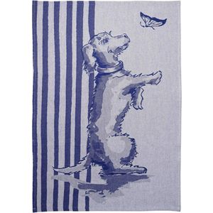 Theedoek Teckel Nhaan - Strepen - Katoen - 50x70 cm