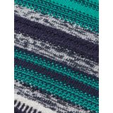 Scotch & Soda Mixed Yarns Stripes Extra Dropped Shoulder Sweater Heren Trui
