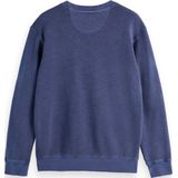 Sweatshirt - Mélange - Lange Mouw - Normale Pasvorm - Geribbelde Kraag