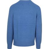 Scotch and Soda - Soft Knit Pullover - Pullover - Blauw - Nylon/Acryl/Wol/Stretch