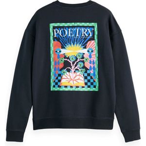 Scotch & Soda Front Back Artwork Sweatshirt