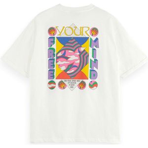 Scotch & Soda - 178787 - T-shirt - Katoen - Korte Mouwen