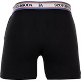 SCOTCH & SODA - Boxershorts - 3 Pack - Saffier - Donkergeel - Grenadine - Zwart