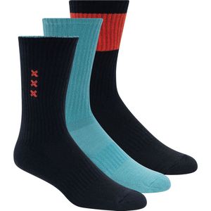 Scotch & Soda - Ss123275 - Kniekousen - 3 Paren - Badstof - 75% Biologisch Katoen