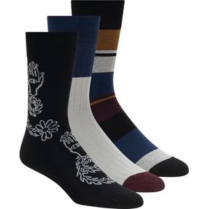 Scotch & Soda - Ss123277 - Kniekousen - 3 Paar - Gekleed - Gemerceriseerd Katoen