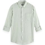 Overhemd - Kreukelstreep - Katoen - Regular Fit