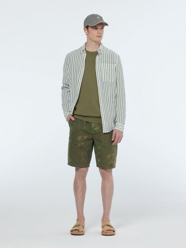 Overhemd - Kreukelstreep - Katoen - Regular Fit