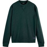 Scotch & Soda - Sweater - Donkergroen - Regular Fit